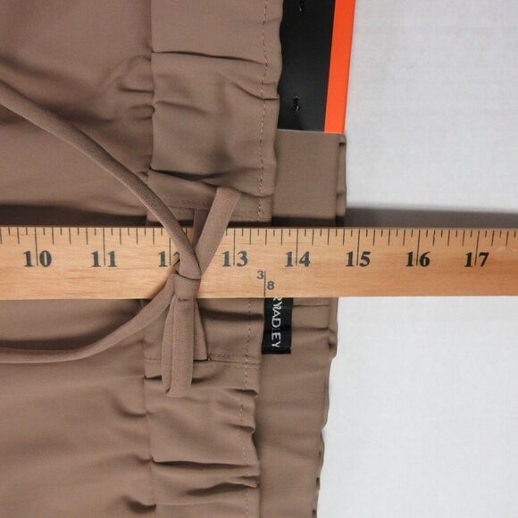 Hilary Radley Pull On Elastic Waist Pants XXL Portobello Brown Beige Tan2 XL NWT - Picture 10 of 12